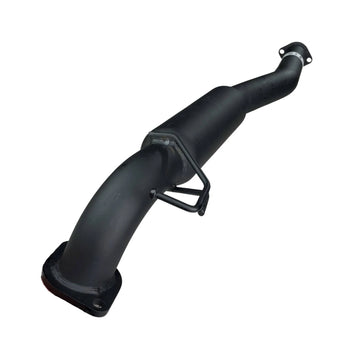 Redback 2.5" Catback Exhaust with Hotdog Centre and Single Outlet Rear Muffler Delete for Ford Falcon BA BF Sedan(2003 - 2008) - Brixton 4x4 - Buy Online Now!